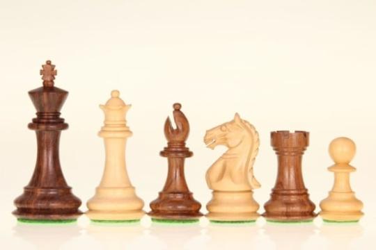 Piese de sah din lemn Staunton 6 New Supreme de la Chess Events Srl