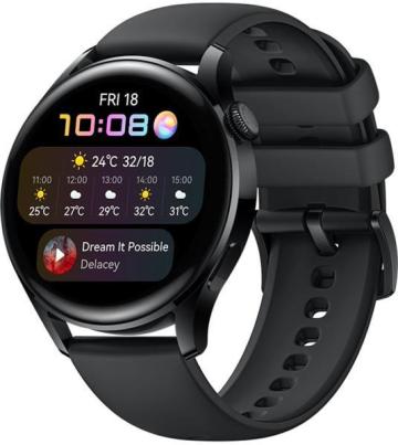 Ceas smartwatch Huawei Watch 3 Active 46mm, Stainless Steel de la Risereminat.ro