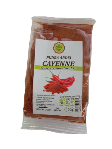 Pudra ardei cayenne 100g, Natural Seeds Product de la Natural Seeds Product SRL