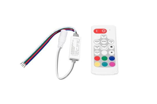 Controler Eco Micro LED RGB / 3x2A / 5-24VDC / IP40