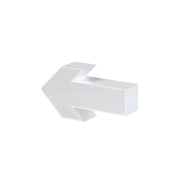Simbol LED sageata stanga, volumetric, decorativ, 3D de la Sedona Alm