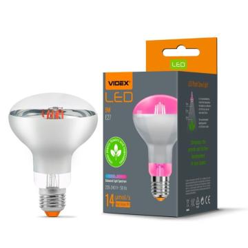 Bec LED pentru plante - Videx - 9W - E27 - R80