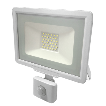 Proiector LED SMD 50W alb - cu senzor de miscare - City Line de la Casa Cu Bec Srl