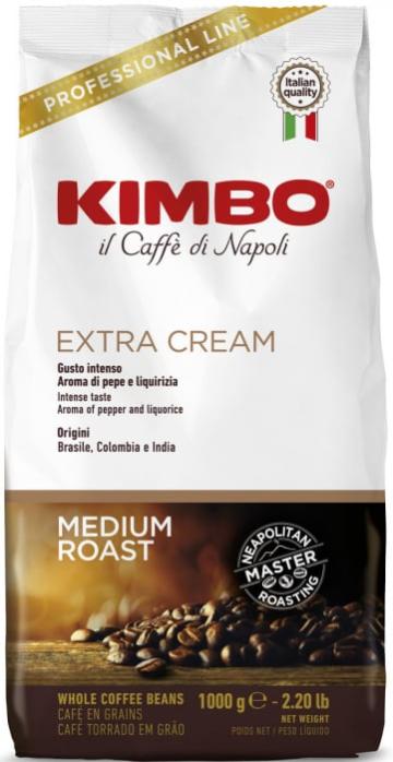 Cafea boabe Kimbo Extra Cream 1kg de la Activ Sda Srl