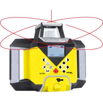 Laser rotativ Nivel System NL720R Digital, fascicul rosu