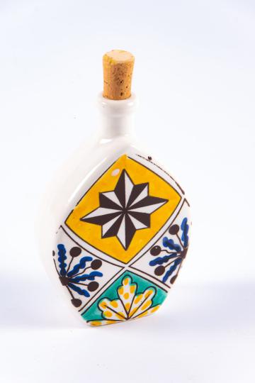 Sticla rotunda ulei - otet Losange de la Tradizan