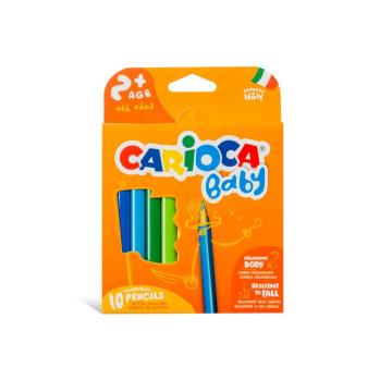 Creioane color Baby 2+ 10/set de la Sanito Distribution Srl