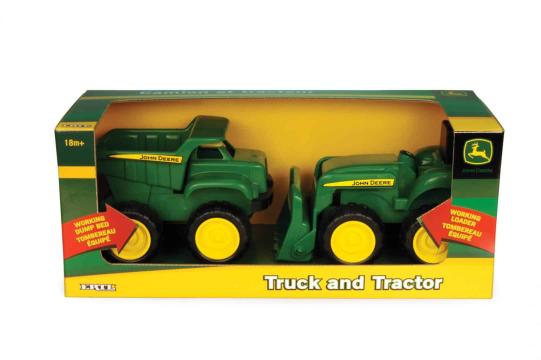 Jucarie Set basculanta tractor mini sandbox, 34.3x12.7x14cm