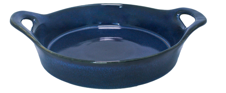 Tava rotunda pentru cuptor Culinaro Ceramica 21x6cm ceramica de la Kalina Textile SRL