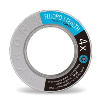 Fir Tiemco Fluorocarbon Stealth Tippet 6X 0.12mm, 3.1lb, 50m de la Pescar Expert