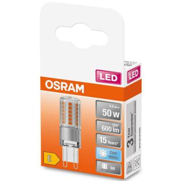 Bec LED Osram PIN, G9, 4.8W, 600 lm, lumina neutra