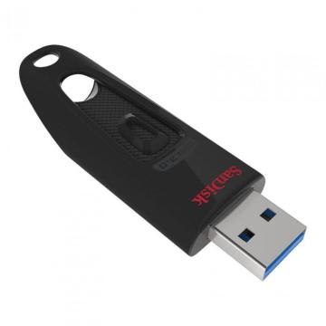 Memorie USB SanDisk Ultra, 64GB, USB 3.0, negru de la Etoc Online