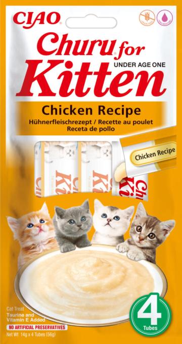 Hrana Churu pentru Pisici Kitten reteta de pui