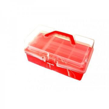 Geanta compartimentata din plastic pentru unghii false de la Produse Online 24h Srl
