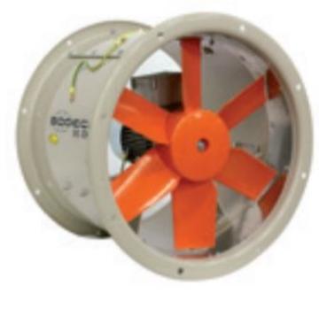 Ventilator Long-cased Axial HCT-45-2T-2 / ATEX / EXII2G Ex d