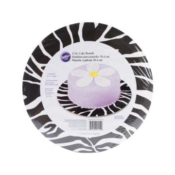 Disc tort Zebra, 30.5 cm, 3 buc. - Wilton
