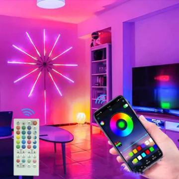 Instalatie artificii LED Smart de la Top Home Items Srl