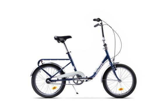 Bicicleta pliabila Pegas Practic Retro 3S albastru cobalt