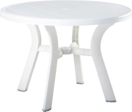 Masa rotunda din plastic Siesta Truva, D105xh72cm