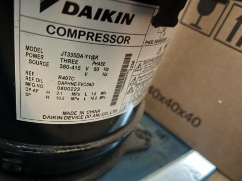 Compresor aer conditionat AC R407C Daikin JT335DA-Y1@K de la Cold Tech Servicii Srl.