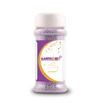 Decor tort Nonpareils mov lavanda, 90g - Lumea