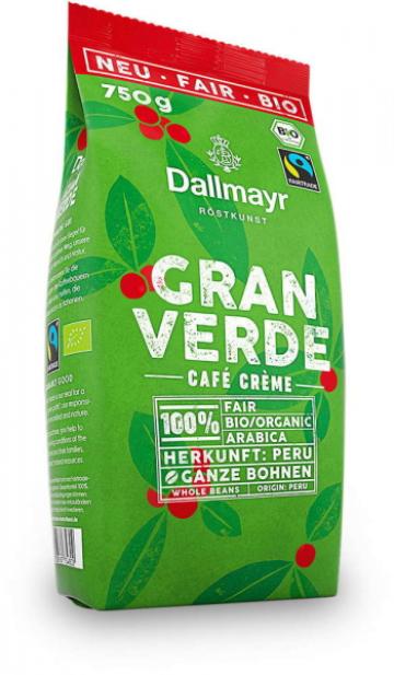 Cafea boabe Dallmayr 750 g Granverde Bio de la Activ Sda Srl