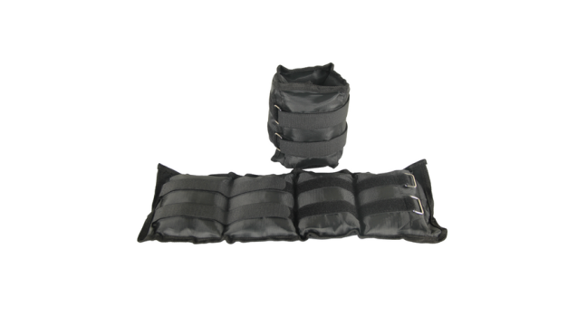 Greutate pentru maini si picioare, S-Sport 2x2 kg, negru