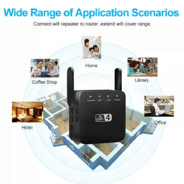 Amplificator de semnal wireless: repeater WiFi Range de la Top Home Items Srl