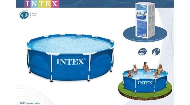 Corp de piscina Intex cu cadru metalic, 305x76 cm - 28200 de la S-Sport International Kft.