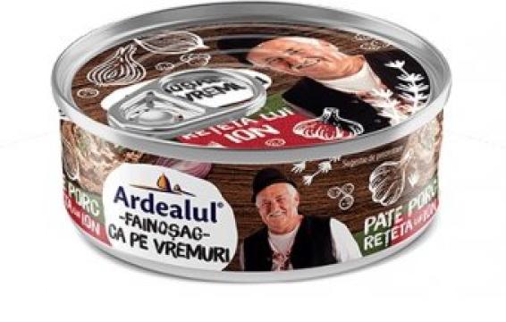 Conserva Ardealul Pate porc reteta lui Ion 100g