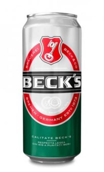 Bere Beck's doza 0.5L, Alc. 5% SGR de la Supermarket Pentru Tine Srl