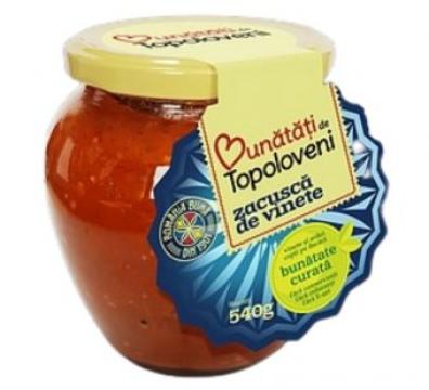 Conserva Bunatati de Topoloveni Zacusca de vinete 540g de la Supermarket Pentru Tine Srl