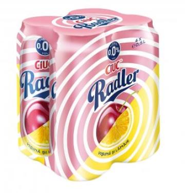 Bere Ciuc Radler visina si lamaie, 4x0.5L, Alc.0,0% SGR