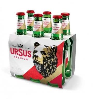 Bere Ursus 6x033l, alc. 5% SGR