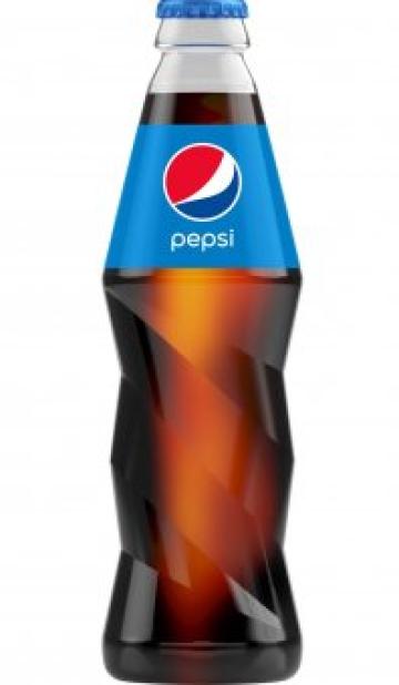 Bautura carbogazoasa Pepsi Sticla 0.3l SGR