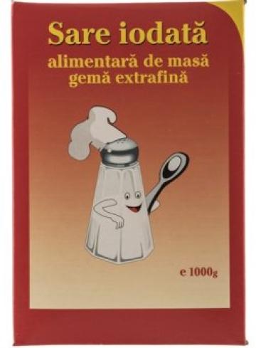 Sare de masa iodata gema extrafina 1kg de la Supermarket Pentru Tine Srl