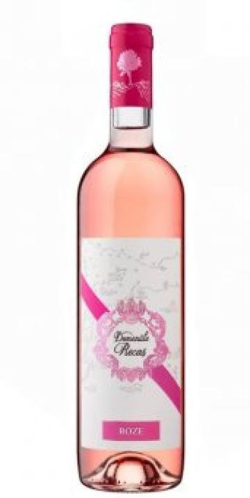 Vin roze demisec Domeniile Recas Roze 0,75ml, Alc. 12,5% de la Supermarket Pentru Tine Srl