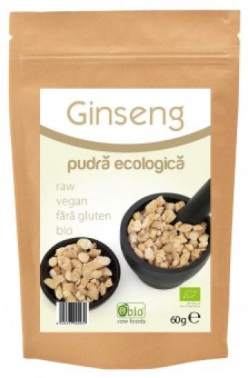 Pudra bio Ginseng Panax 60g