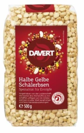 Mazare galbena bio 500g Davert