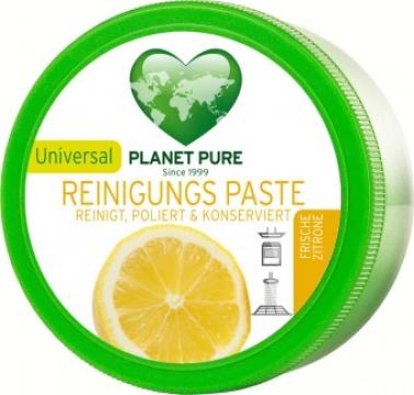 Pasta bio de curatat universala - lamaie- 300g Planet Pure de la Supermarket Pentru Tine Srl