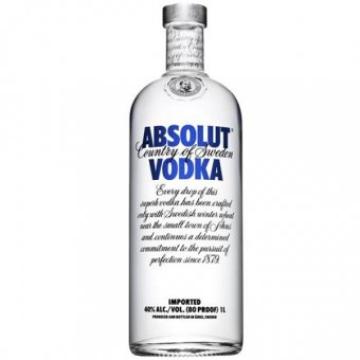 Vodca Absolut Vodka 1L, Alc. 40% de la Supermarket Pentru Tine Srl