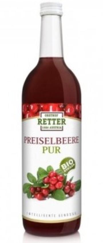 Suc de merisor pur bio 750 ml Retter de la Supermarket Pentru Tine Srl