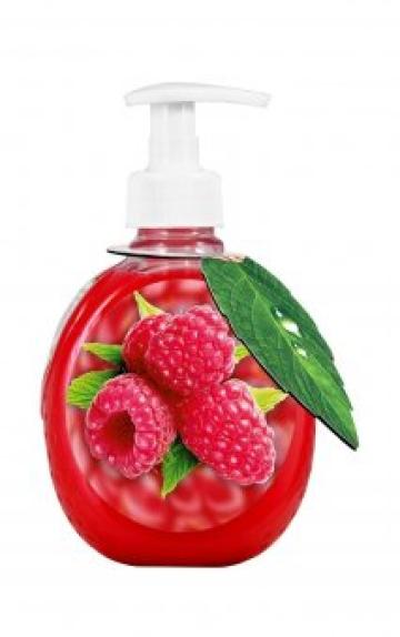 Sapun lichid Savelle Raspberry 375ml de la Supermarket Pentru Tine Srl