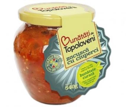 Conserva Bunatati de Topoloveni Zacusca cu ciuperci 540g de la Supermarket Pentru Tine Srl