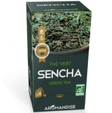 Ceai verde Sencha bio 18 pliculete x 2g, Aromandise de la Supermarket Pentru Tine Srl