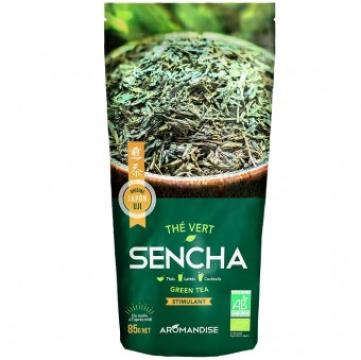 Ceai verde Sencha vrac, bio, 85g, Aromandise de la Supermarket Pentru Tine Srl