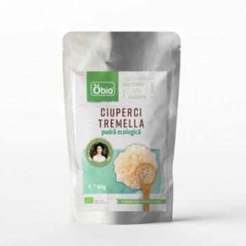 Pudra bio Ciuperci Tremella, 60g, Obio de la Supermarket Pentru Tine Srl