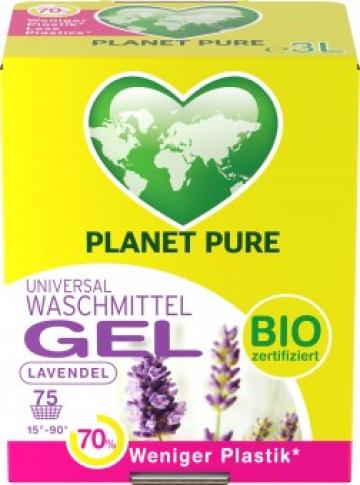 Detergent gel bio de rufe - lavanda - 3 L Planet Pure de la Supermarket Pentru Tine Srl