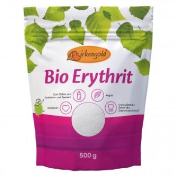 Indulcitor bio Erythritol, 500g, Birkengold