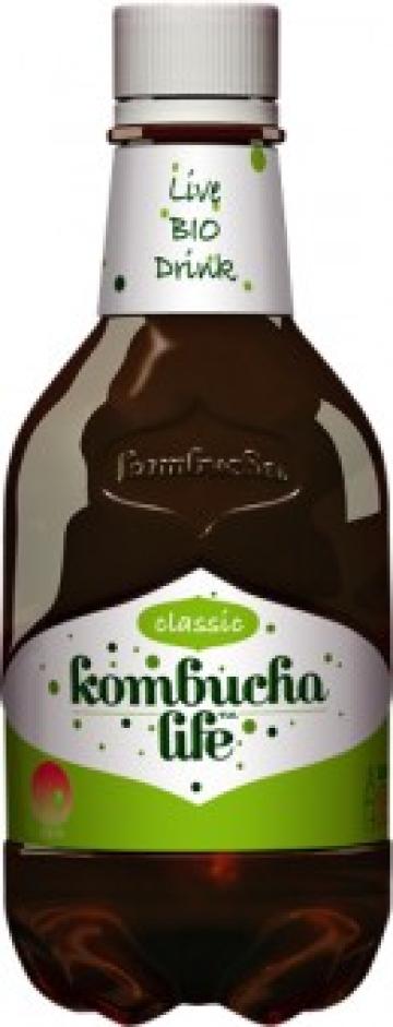 Bautura Kombucha life clasic Eco 330ml de la Supermarket Pentru Tine Srl